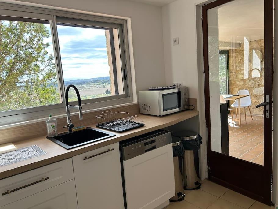 Grand T2 Bis Avec Terrasse Et Vue Διαμέρισμα Portel-des-Corbieres Εξωτερικό φωτογραφία
